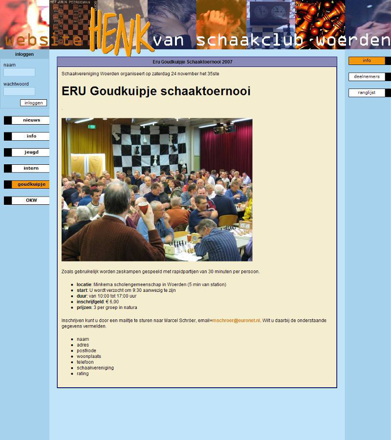 Website Henk 2007